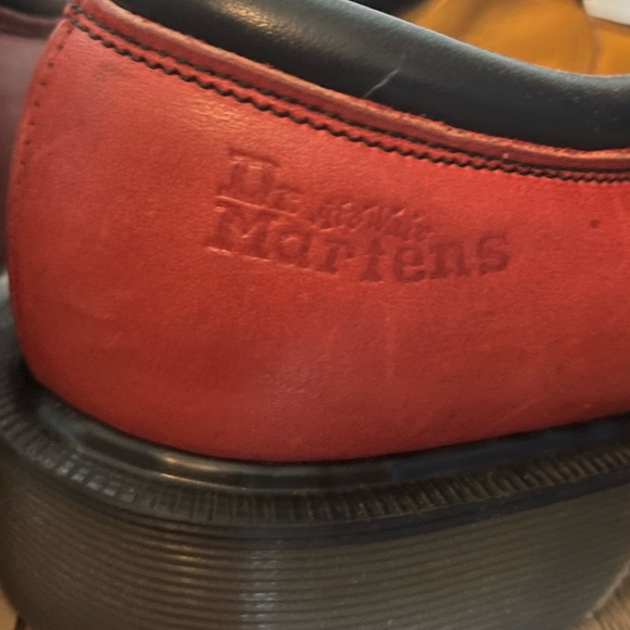 Vintage Dr. Martens T Strap Mary Jane Steel Toe Shoes Made in England - Picture 5 of 10